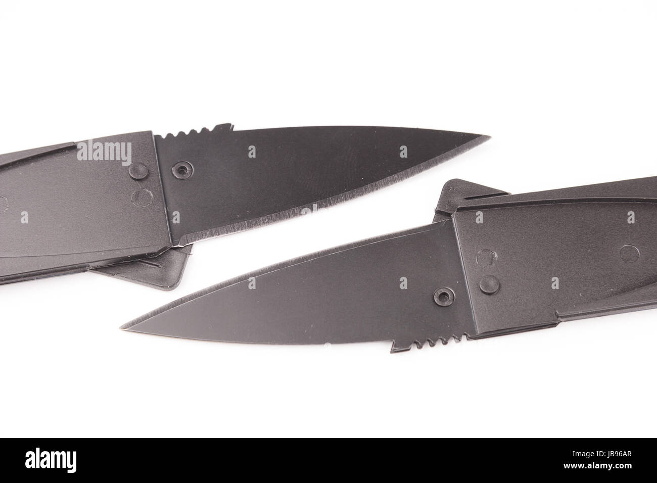 Folding knife isolated on white background Stock Photo - Alamy