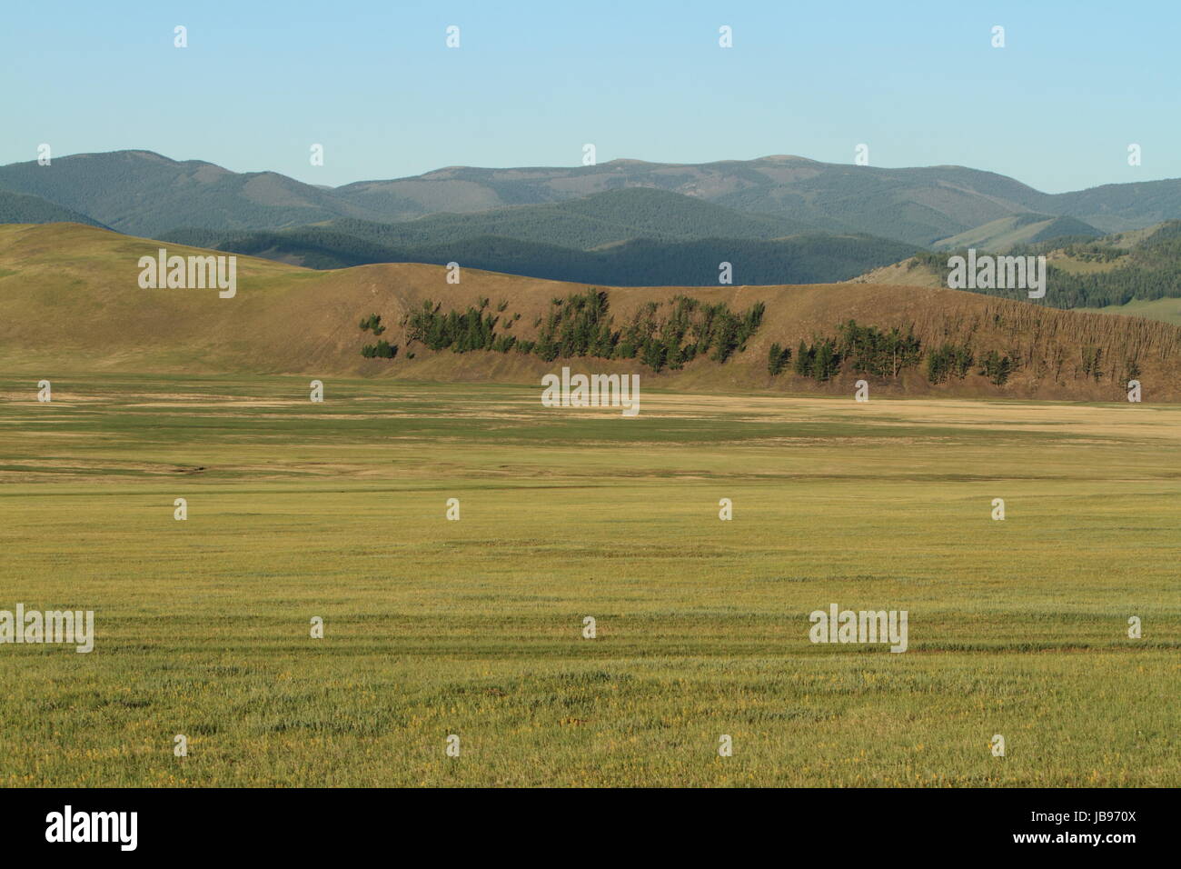 Steppe central asia stock photo alamy