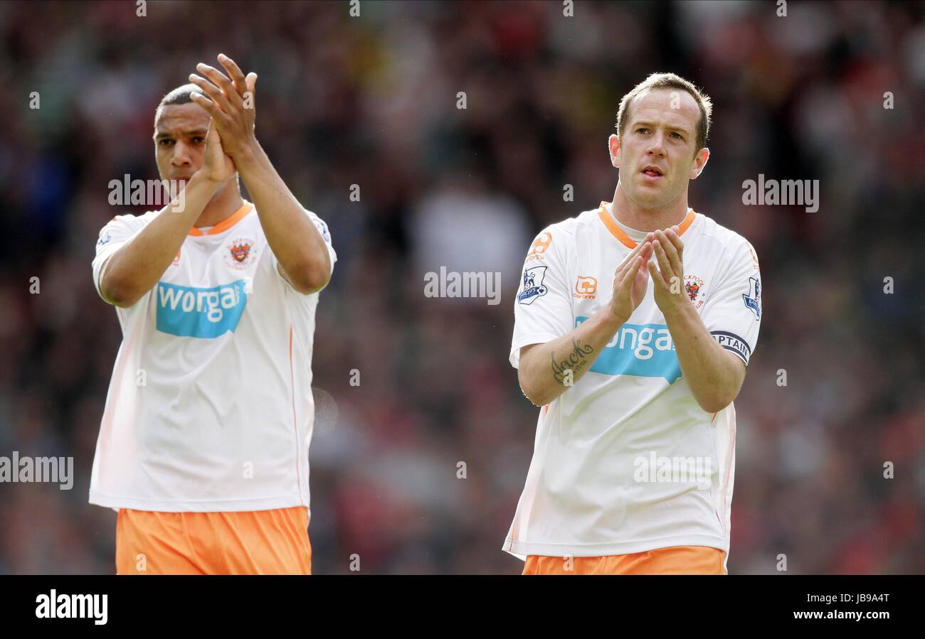 CHARLIE ADAM & MATT PHILLIPS A MANCHESTER UNITED V BLACKPOOL OLD TRAFFORD MANCHESTER ENGLAND 22 May 2011 Stock Photo