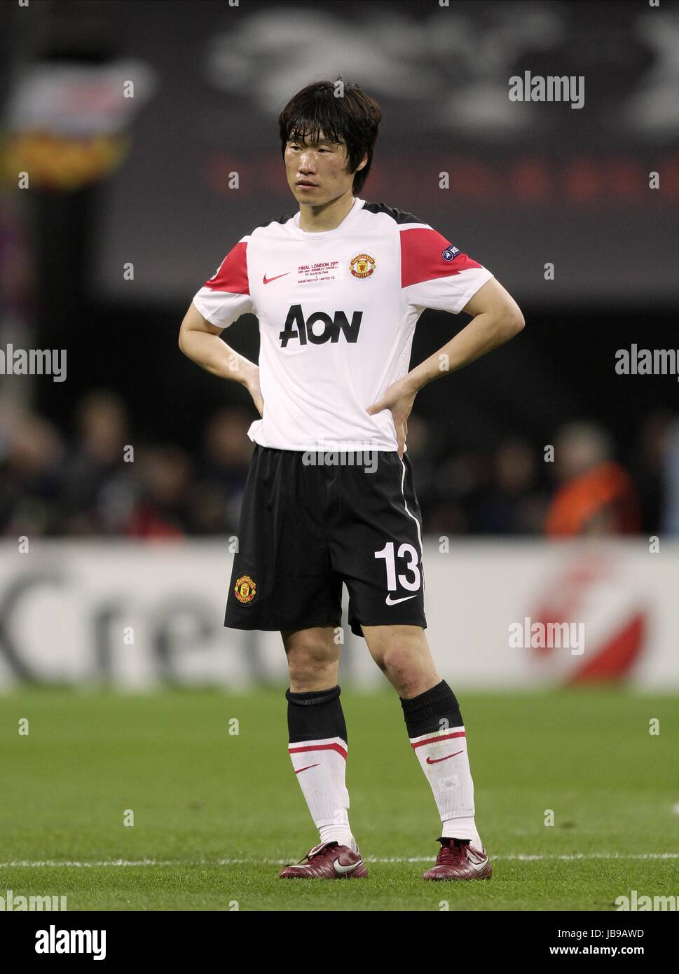 PARK JISUNG MANCHESTER UNITED FC MANCHESTER UNITED FC WEMBLEY STADIUM LONDON ENGLAND 28 May