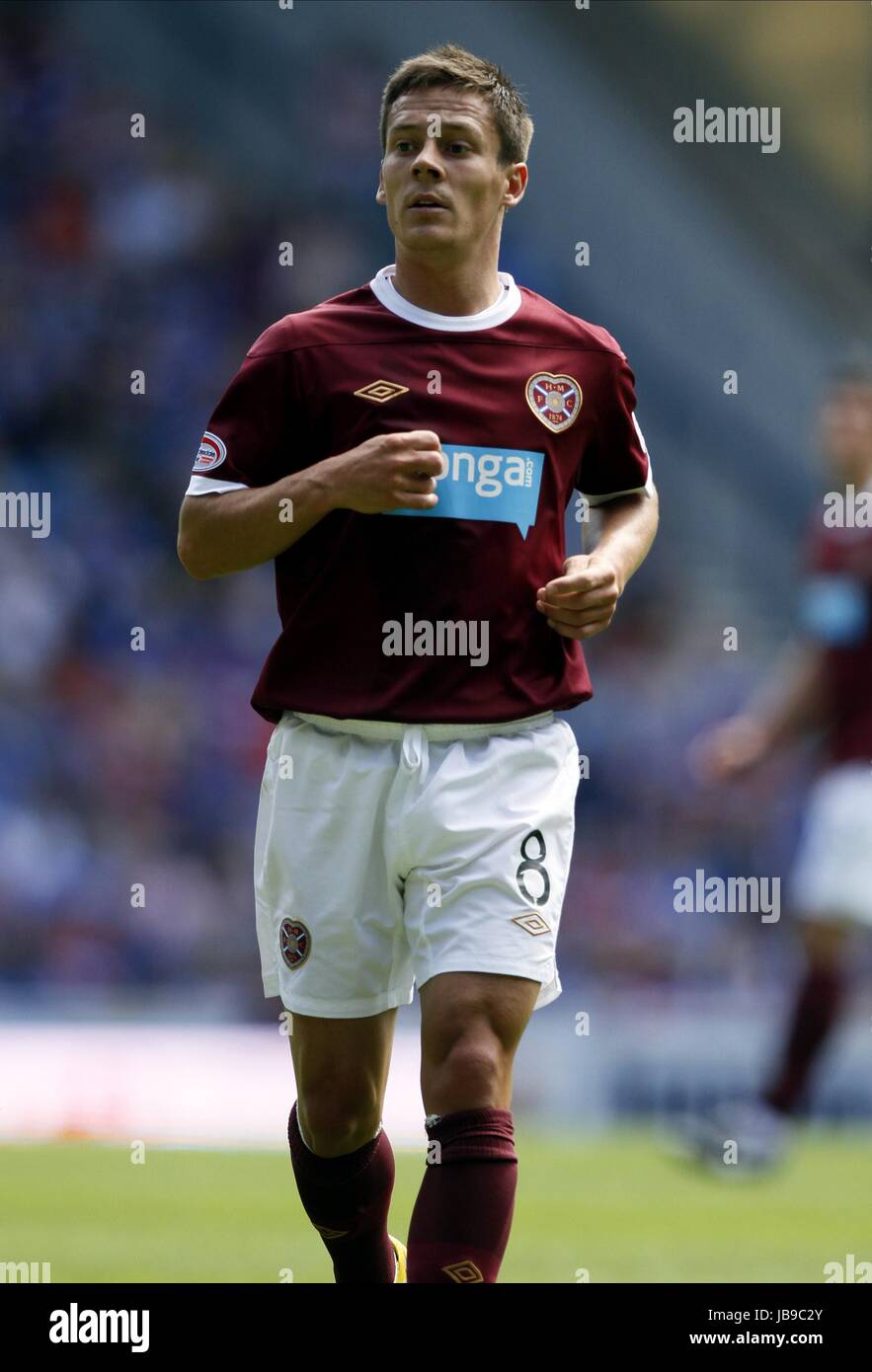 IAN BLACK HEART OF MIDLOTHIAN FC HEART OF MIDLOTHIAN FC IBROX GLASGOW SCOTLAND 23 July 2011 Stock Photo