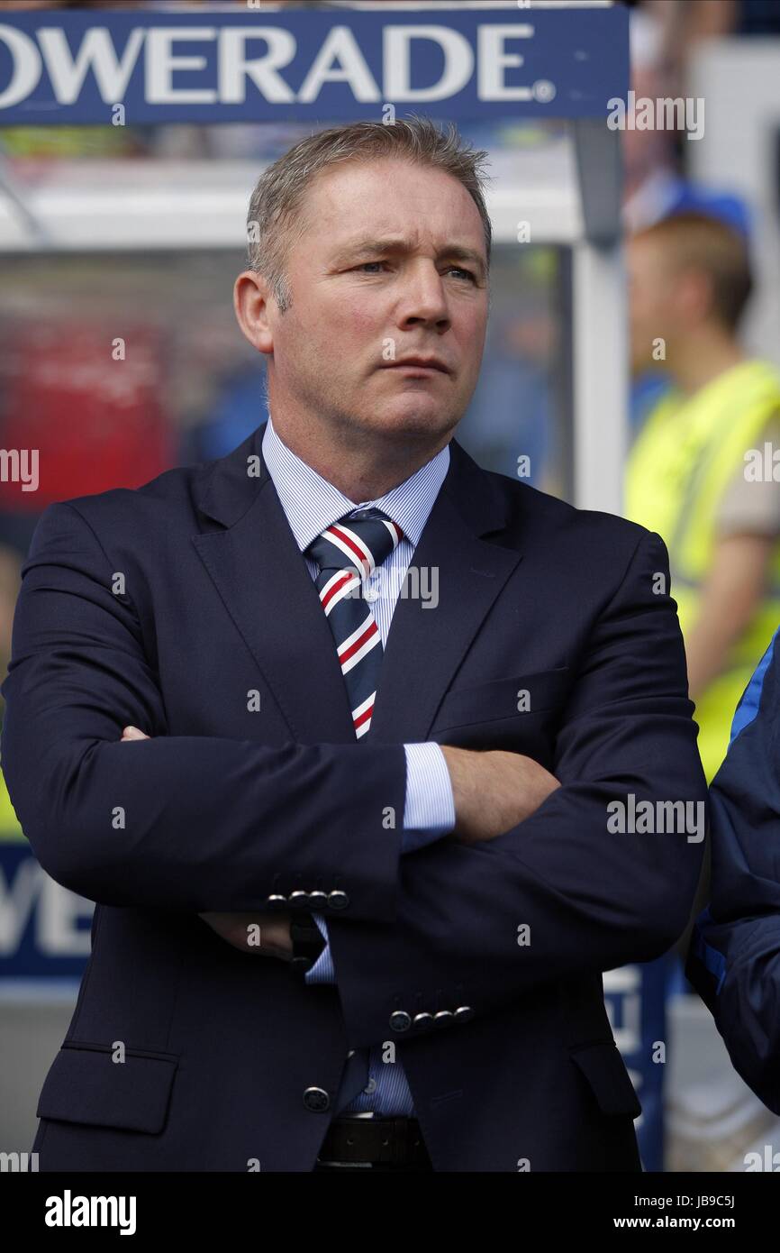 ALLY MCCOIST GLASGOW RANGERS FC MANAGER GLASGOW RANGERS FC MANAGER