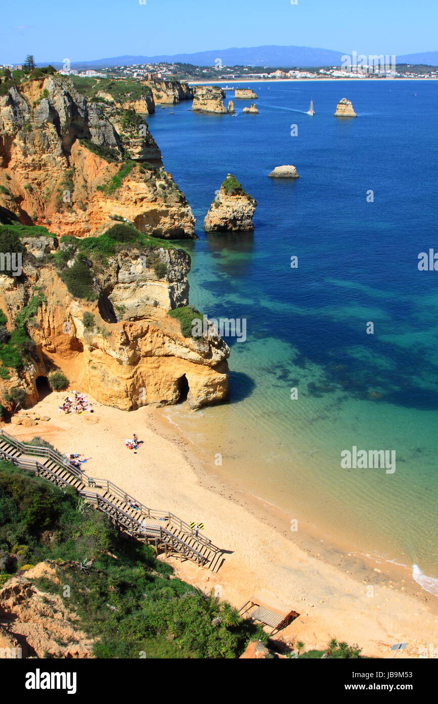 dona ana beach in lagos,algarve,portugal Stock Photo Alamy