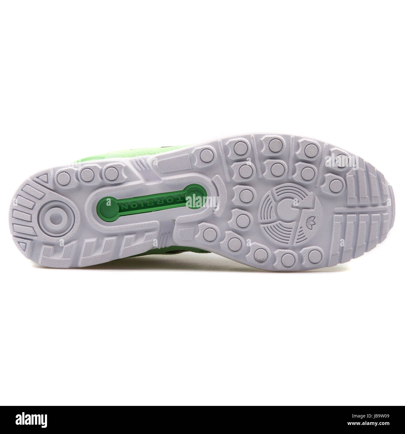 Adidas ZX Flux Green and White Men's Running Shoes - AF6345 Stock Photo -  Alamy