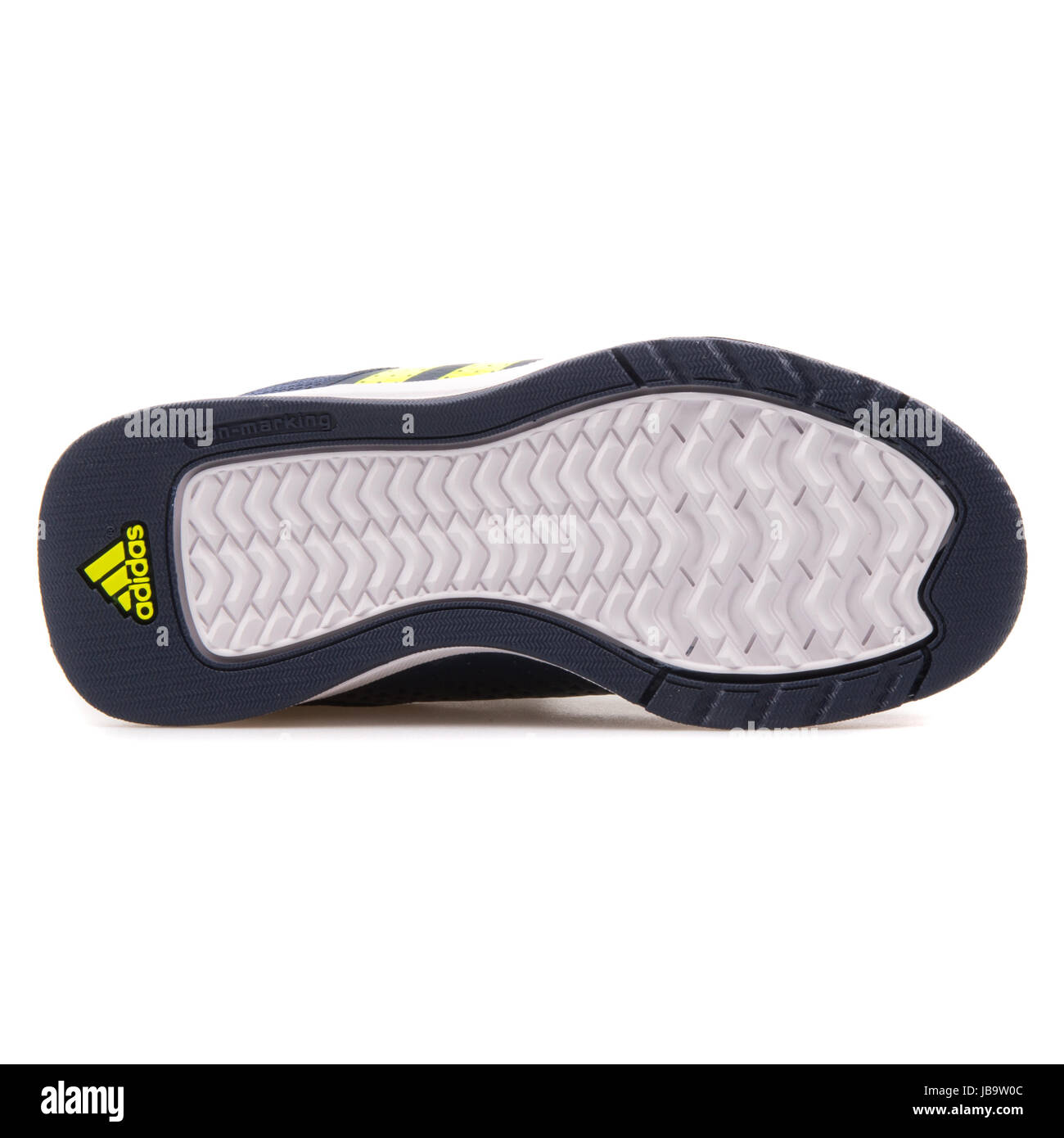Adidas Jan BS 2 C Dark Blue and Yellow Kids Running Shoes - B23902 Stock  Photo - Alamy
