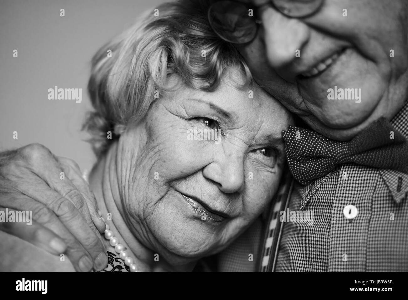 Candid mature Black and White Stock Photos & Images - Alamy