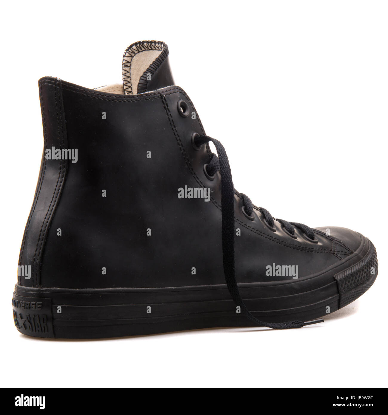 Converse Chuck Taylor All Star Hi Black Unisex Shoes - 144740C Stock Photo  - Alamy