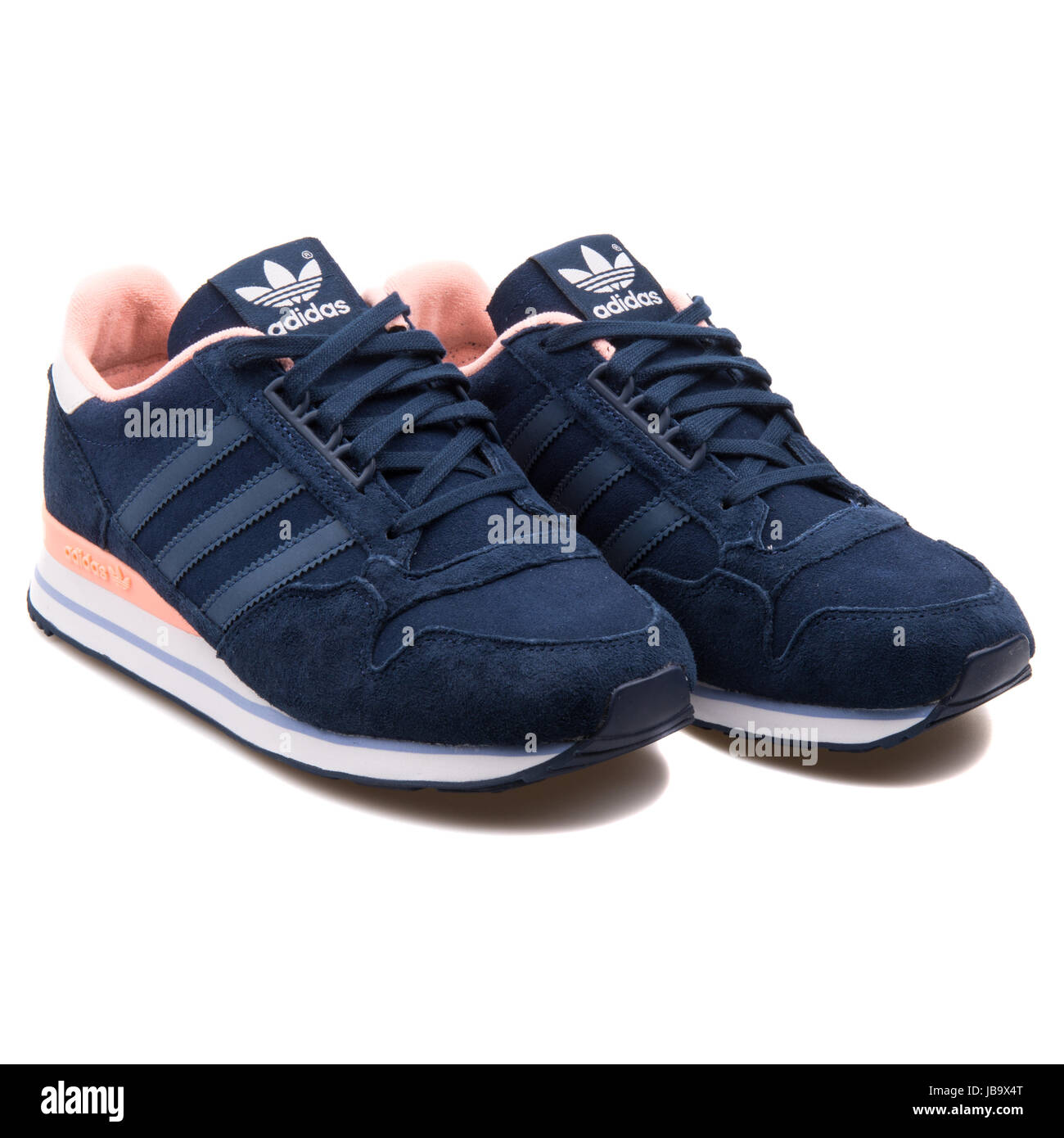 Adidas ZX 500 OG W Dark Blue and Rose Women's Running Shoes - B25603 Stock  Photo - Alamy