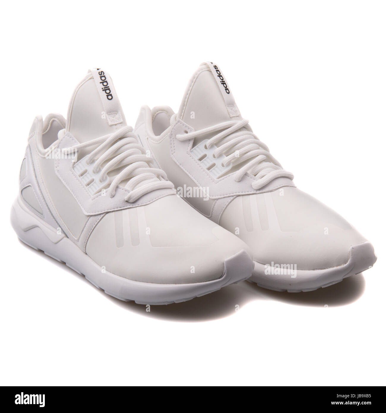 tubular runner adidas white