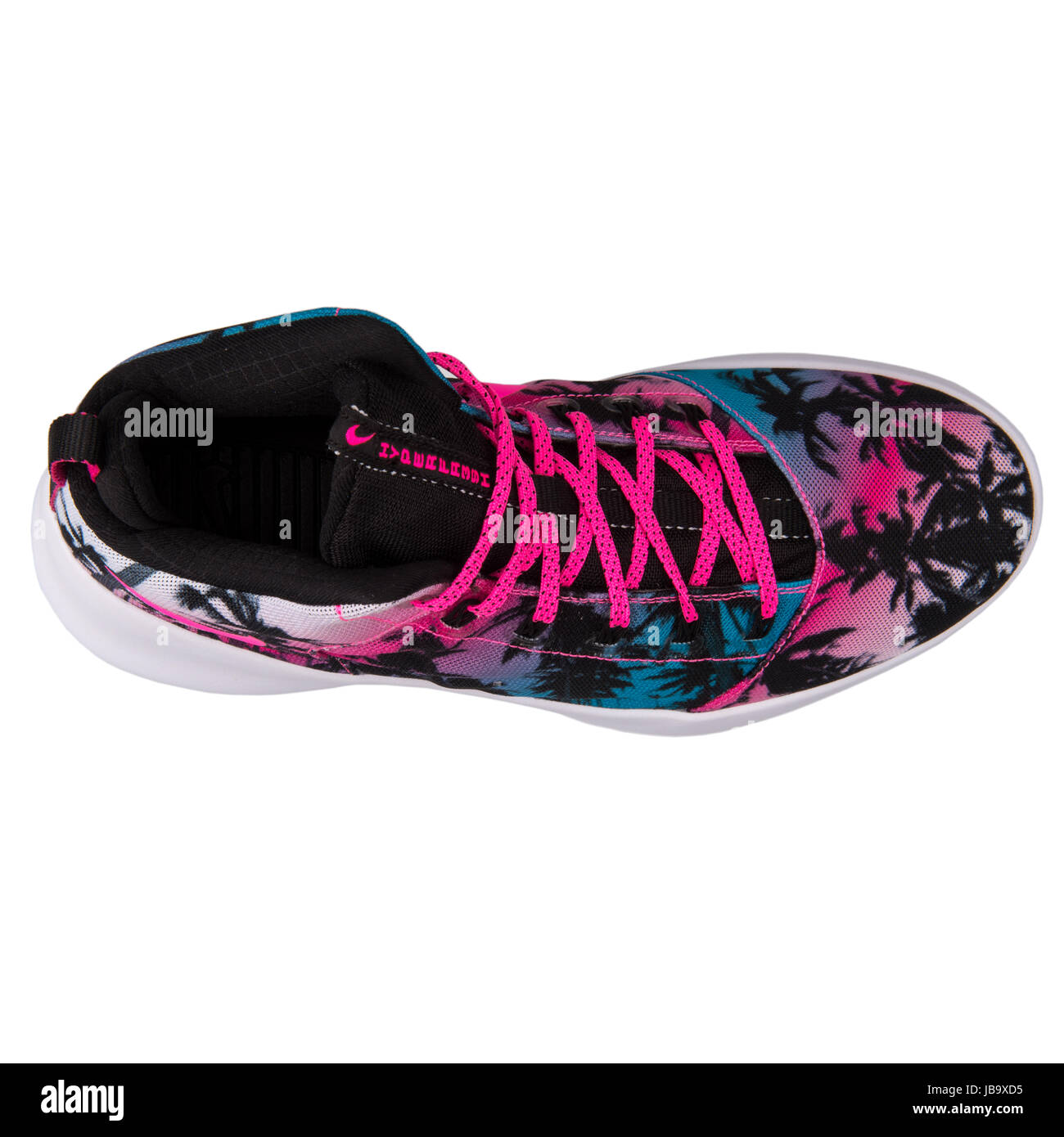 Nike Hyperfr3sh QS Blue Lagoon, Pink Blast Men's Basketball Shoes -  808781-400 Stock Photo - Alamy