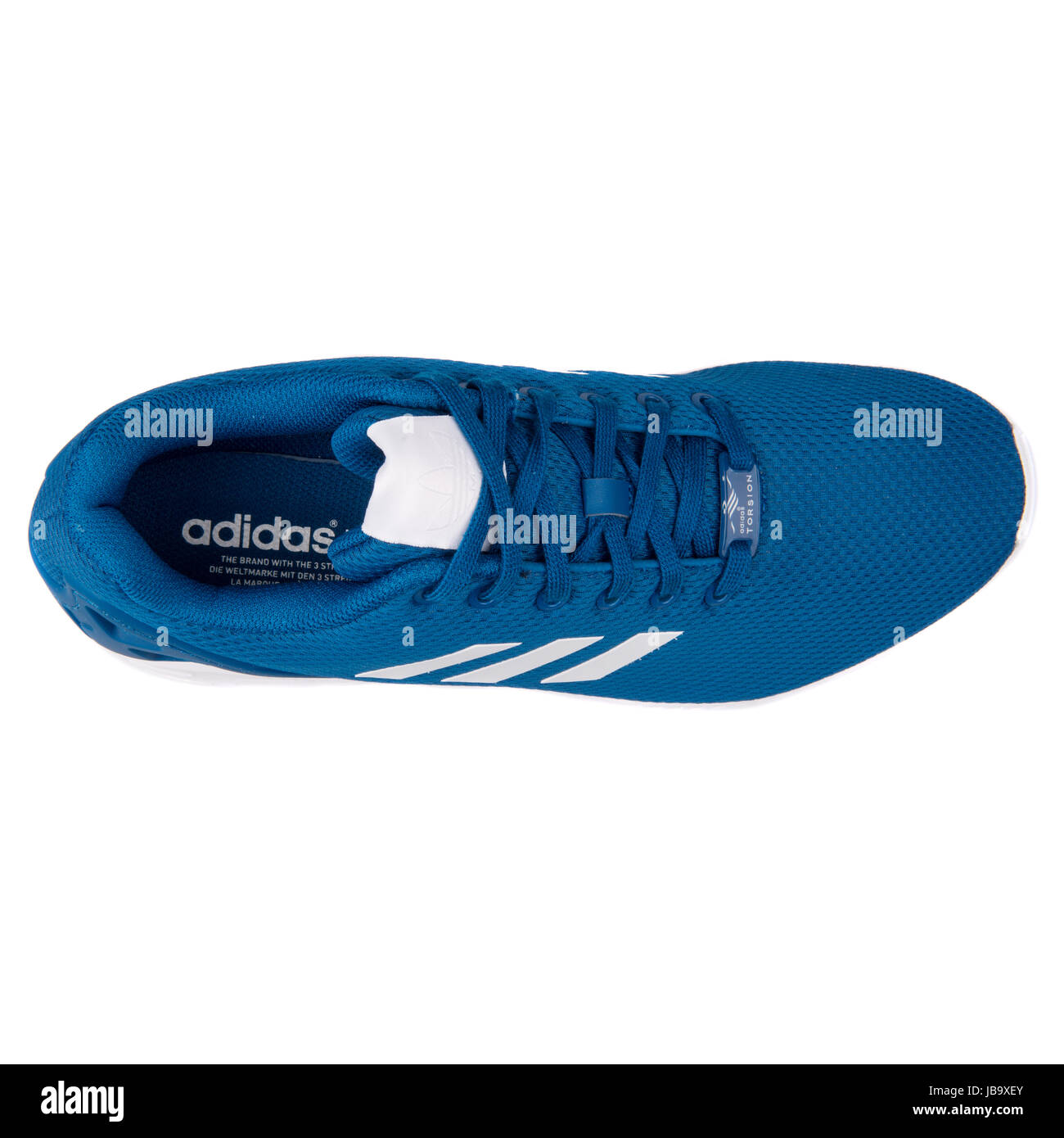 Adidas ZX Flux Blue Men's Running Shoes - AF6344 Stock Photo - Alamy