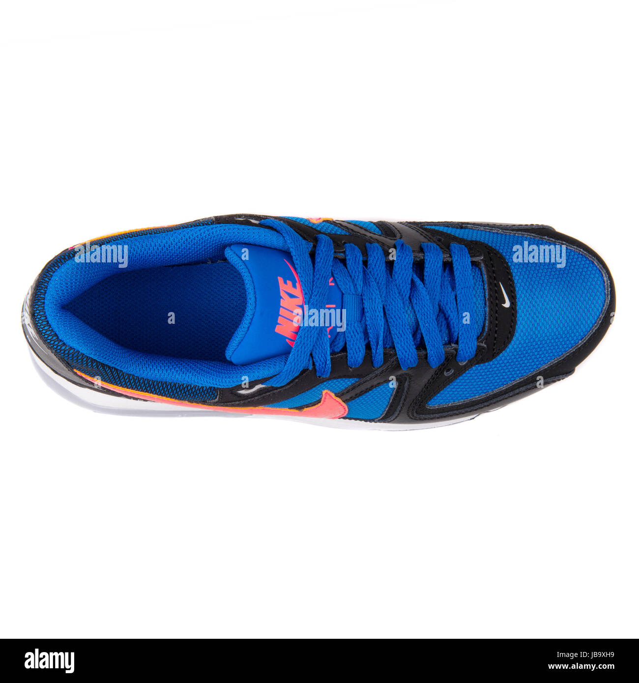 Nike Air Max Command (GS) Blue, Black and Red Youth's Running Shoes -  407759-480 Stock Photo - Alamy