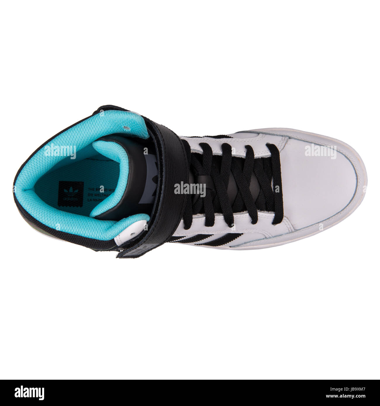 Adidas black and white shoes hi-res stock photography and images - Alamy