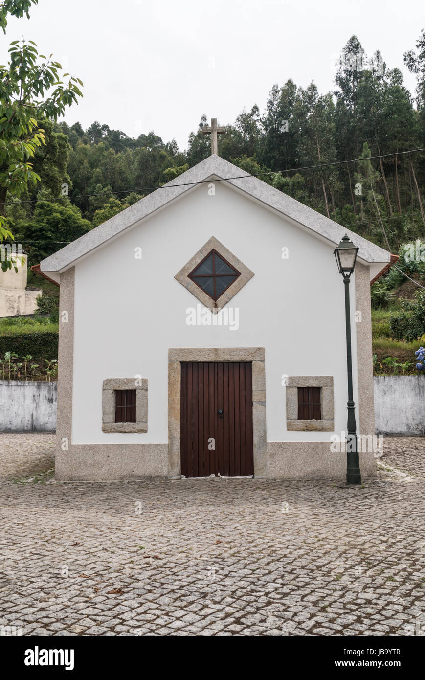Capela de São Julião na Vila da Branca, Albergaria a Velha Stock Photo