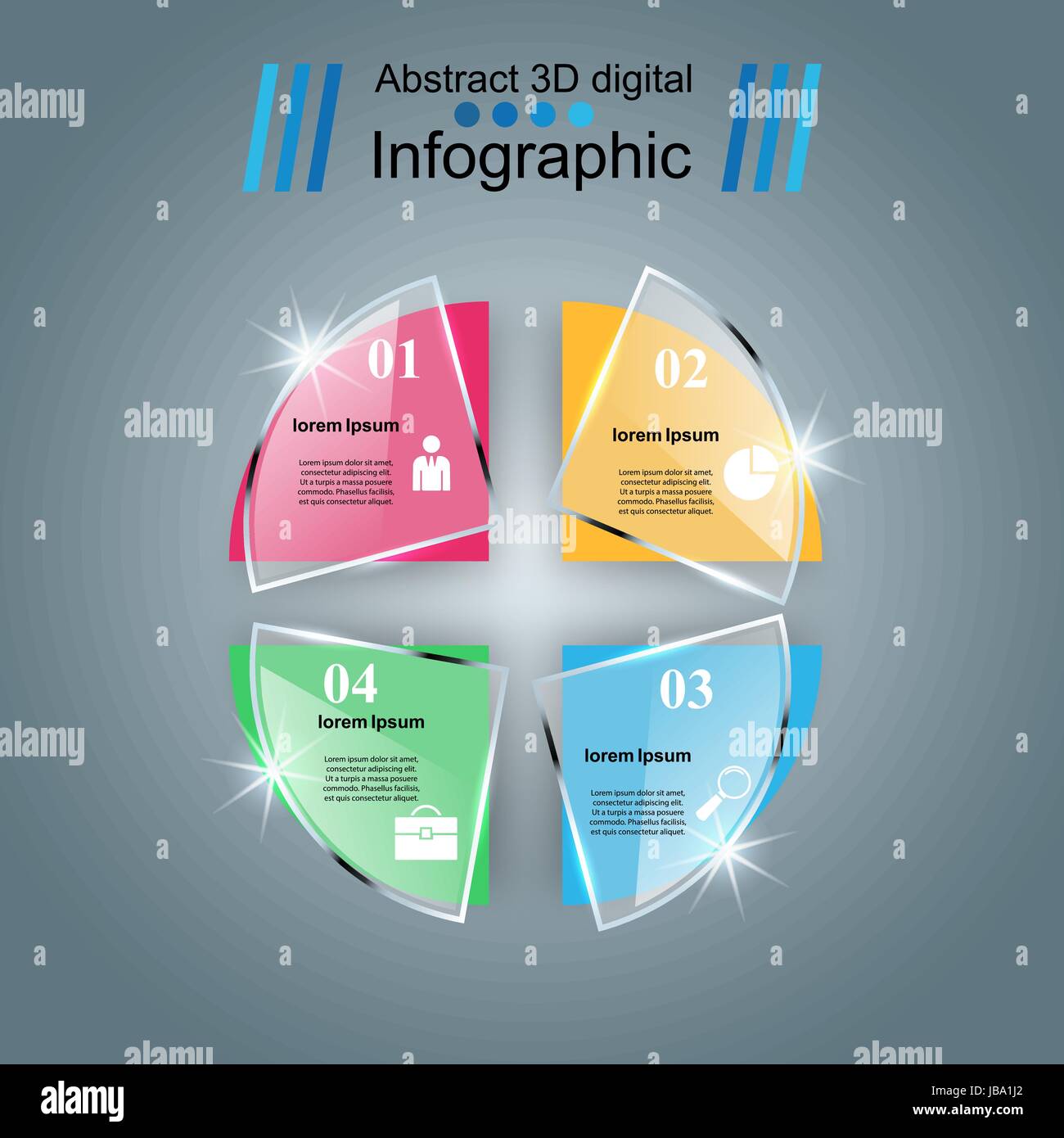 Origami Inforgraphics Business Infographics origami style Vector illustration Stock Vector ...