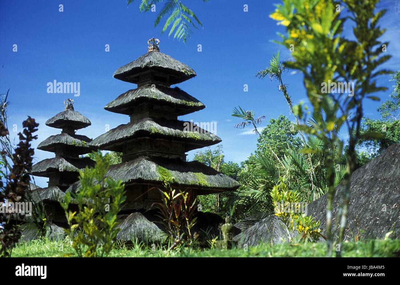 Der Pura Taman Ayun bei Mengwi in Zentral Bali auf der Insel Bali in Indonesien Stock Photo