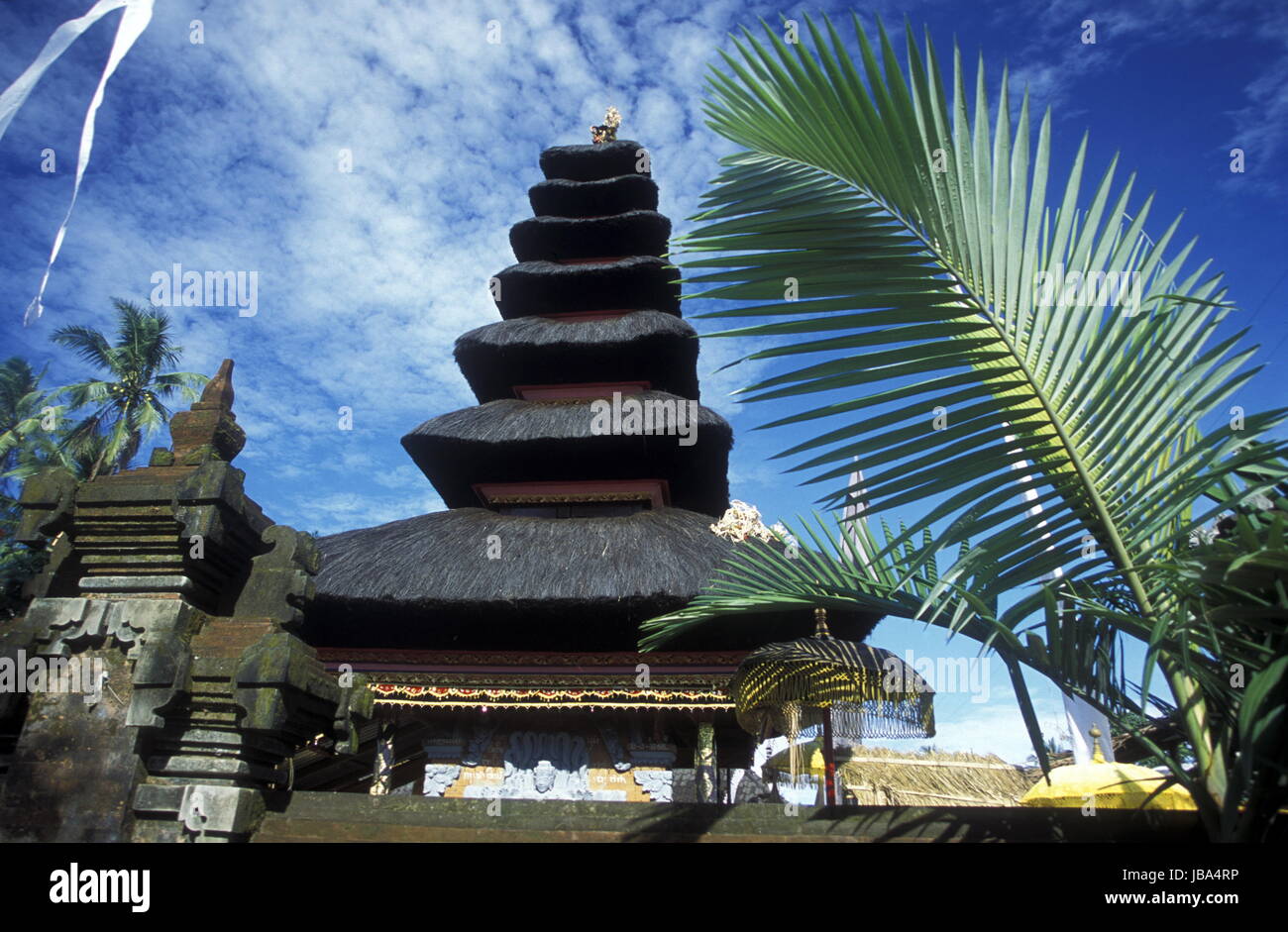 Der Pura Taman Ayun Tempel in Menglan im Suedwesten von Bali auf der Insel Bali in Indonesien. Stock Photo