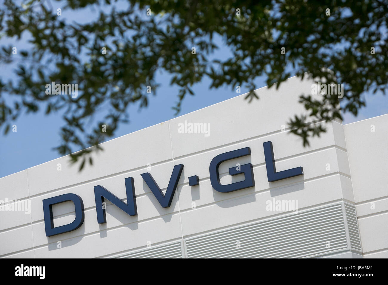 Dnv Houston A logo sign outside of a facility occupied by DNV GL in Katy, Texas, on ...