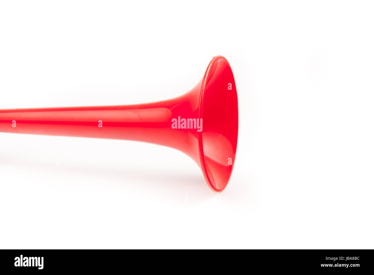 Vehicle horn isolated on white background Stock Photo - Alamy