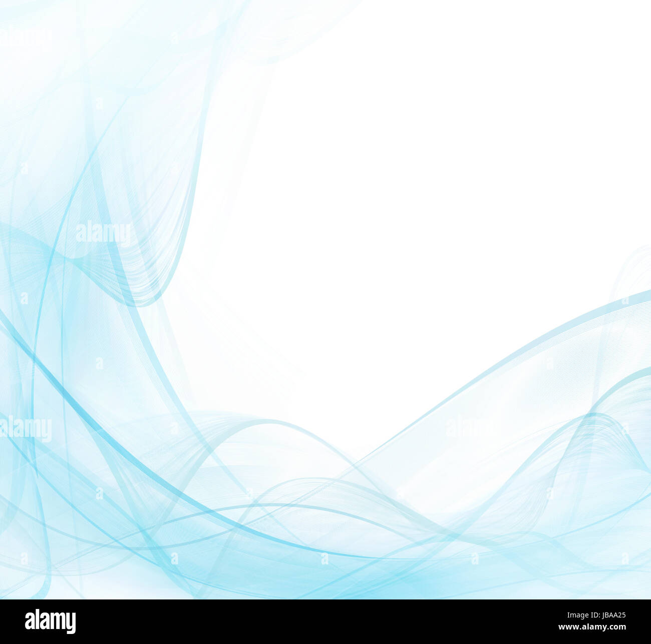 White and blue abstract modern background with waving lines Stock Photo ...