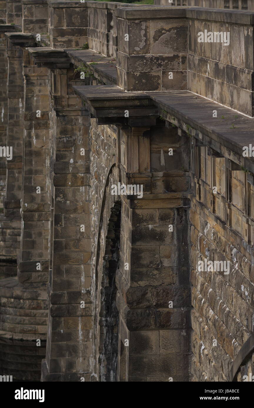 Lancaster Canal Lune Aqueduct Stock Photo