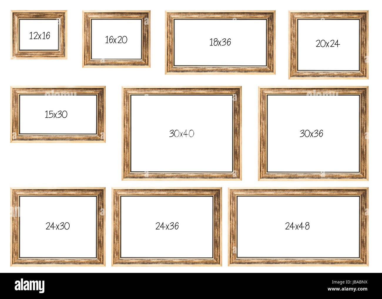 Picture Frame Sizes Standard Frame Sizes For Photos 42 OFF