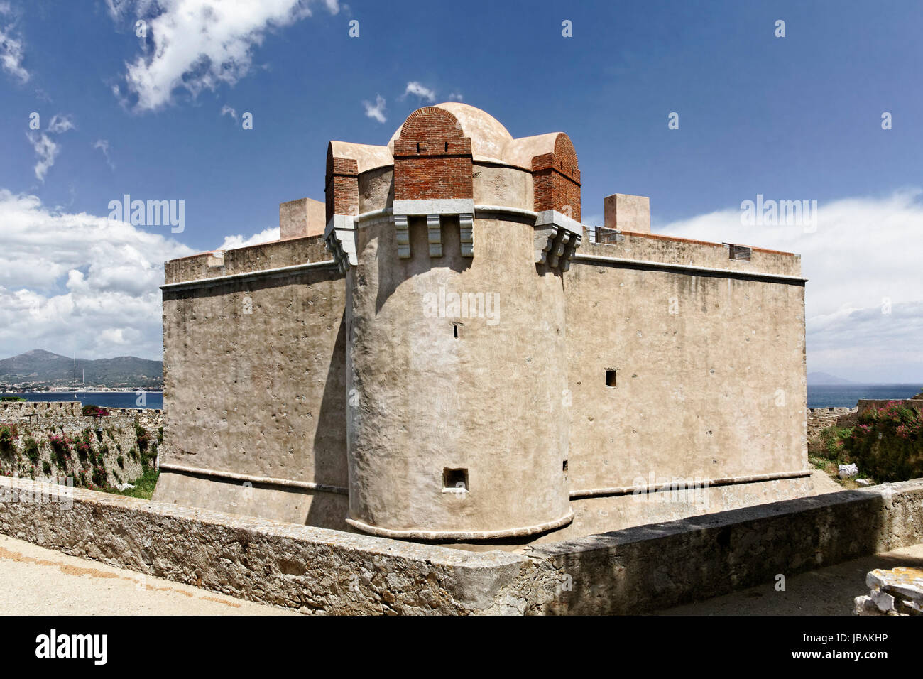 Saint-Tropez, Zitadelle, Citadelle de Saint-Tropez, Cote d'Azur - Citadel of Saint-Tropez, Cote d'Azur, Southern France Stock Photo