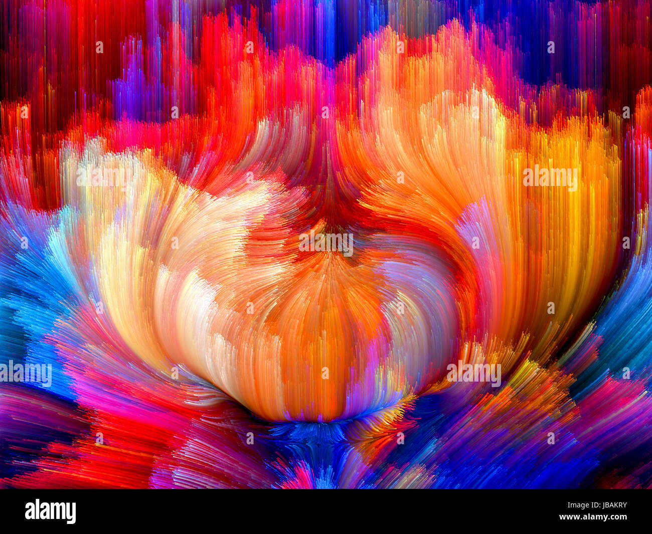 Abstract representation of vibrant textures hi-res stock photography ...