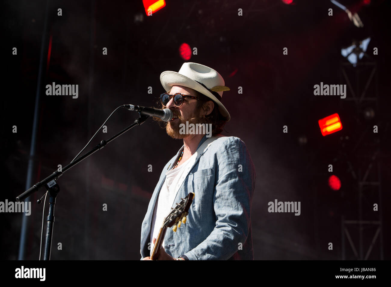 Matt Mays performing at the 2017 Field Trip Music & Arts Festival in