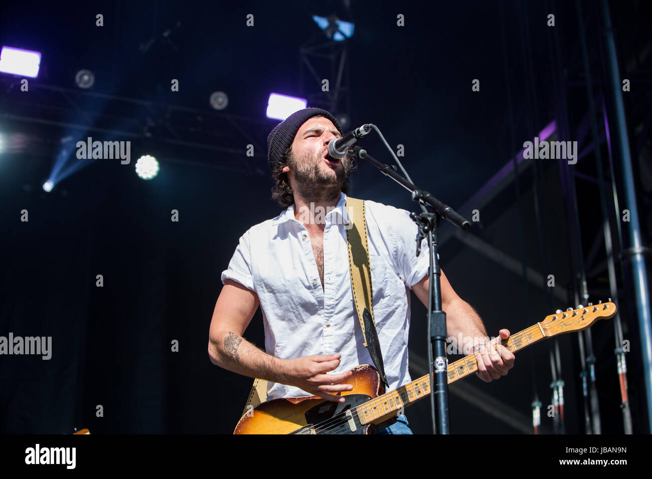 Matt Mays performing at the 2017 Field Trip Music & Arts Festival in