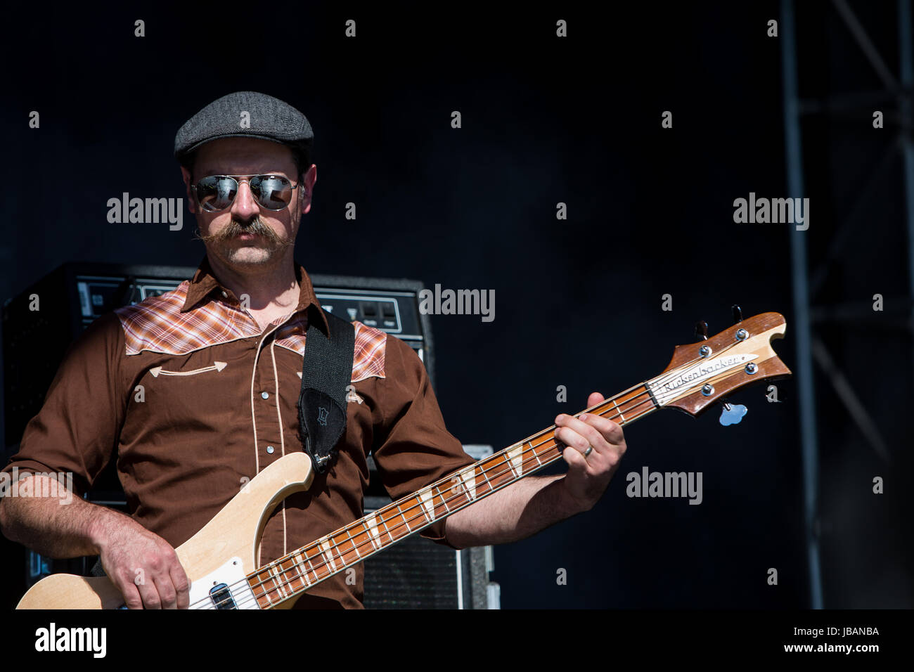 Matt Mays performing at the 2017 Field Trip Music & Arts Festival in