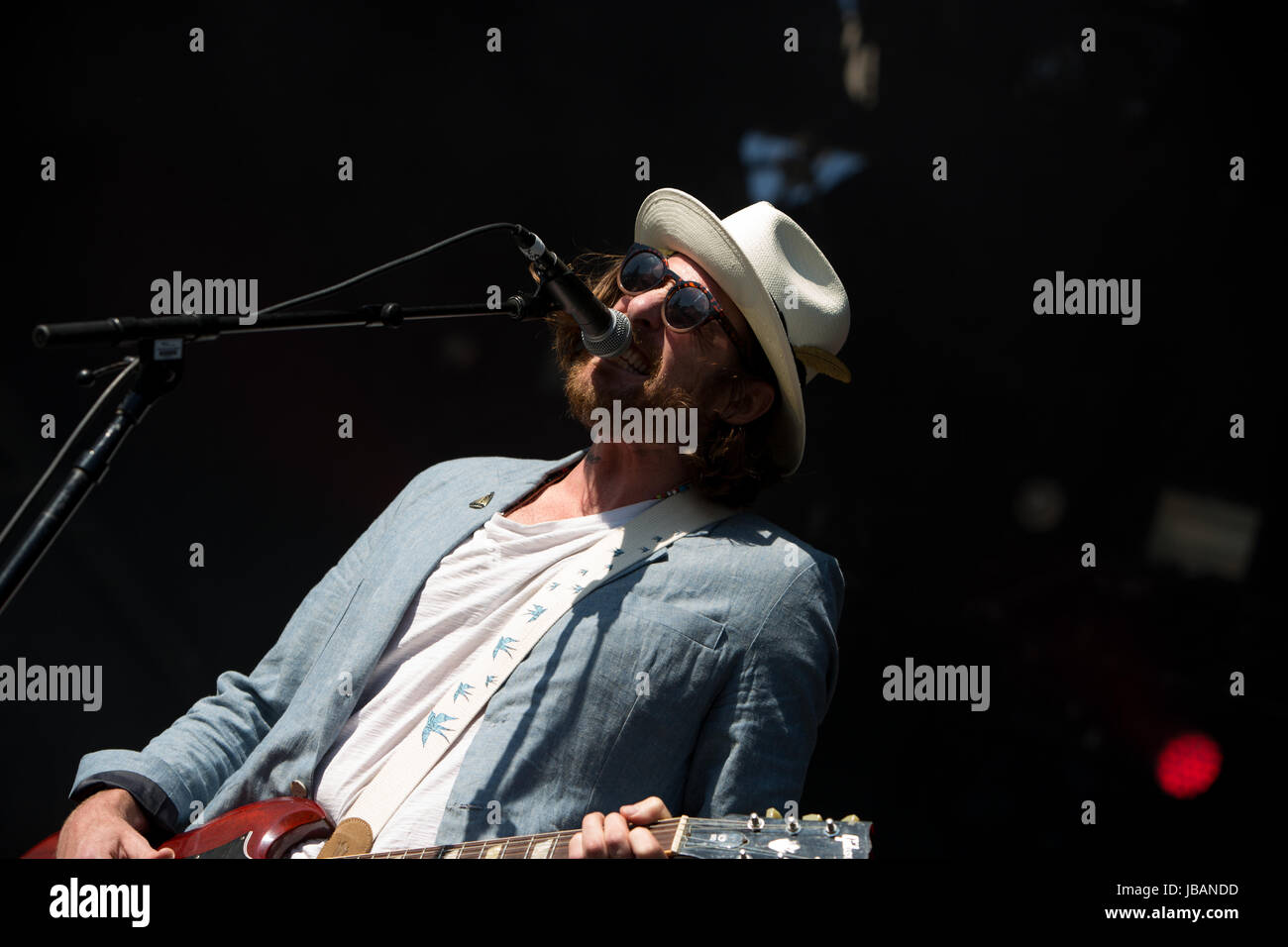 Matt Mays performing at the 2017 Field Trip Music & Arts Festival in