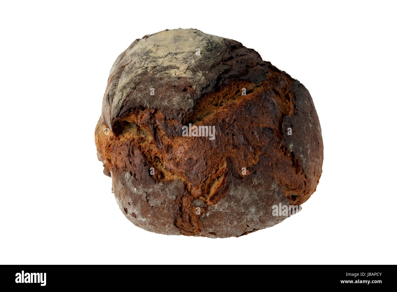 isolated loaf, dark german bread Stock Photo Alamy