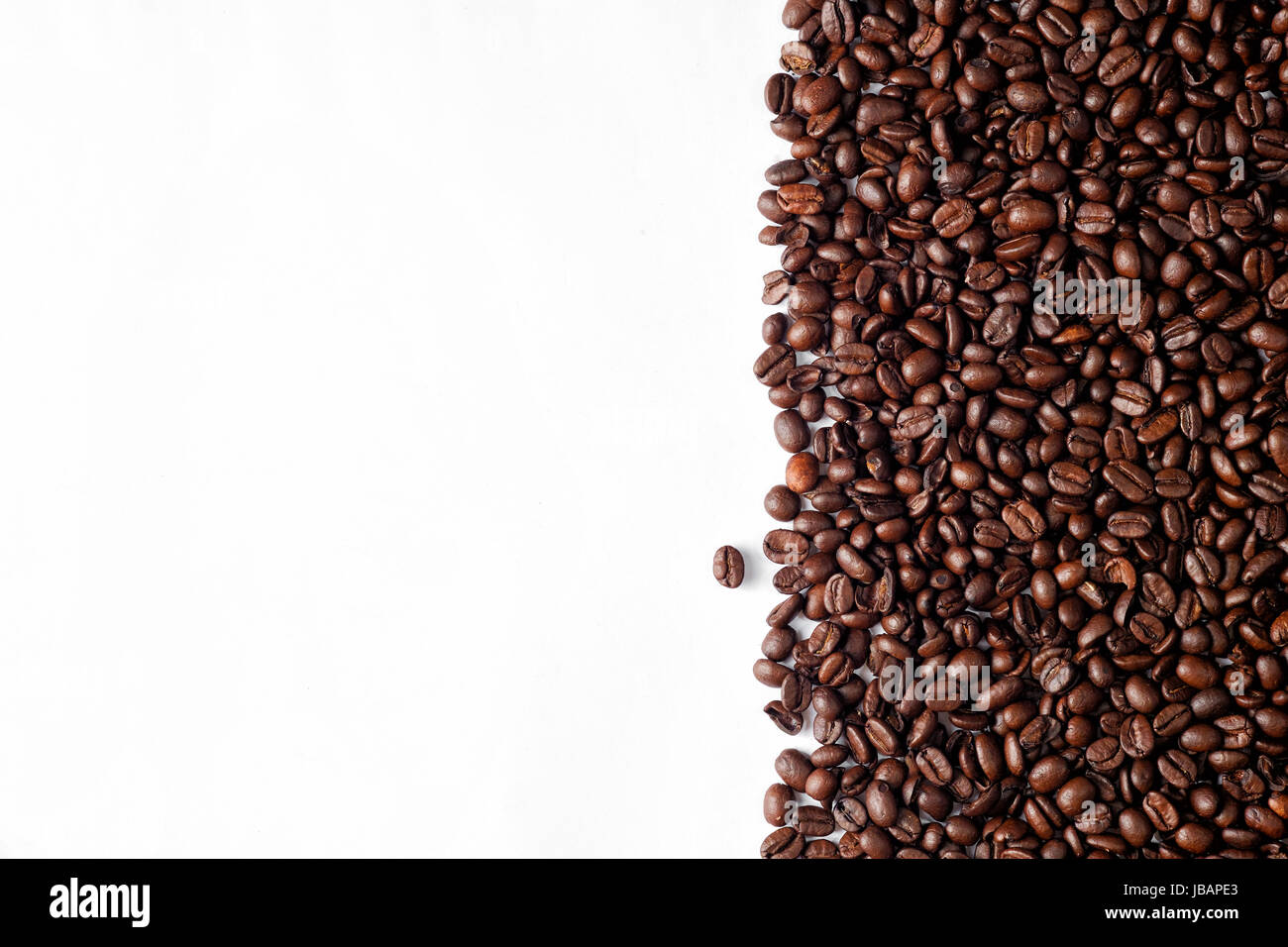 Arabica coffee beans Stock Photo
