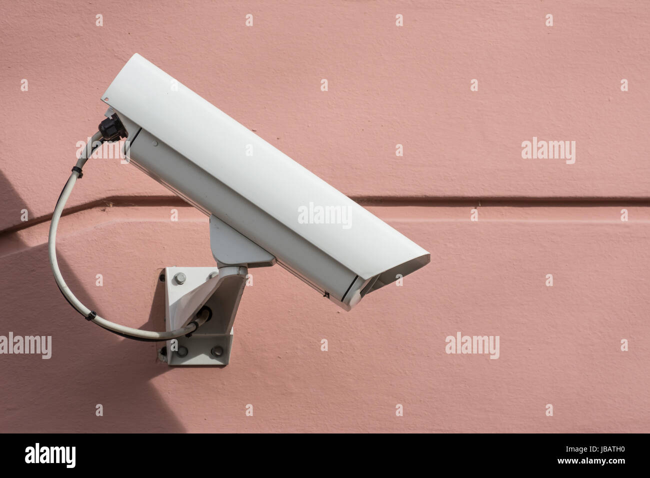 Security with a video surveillance camera Stock Photo Alamy