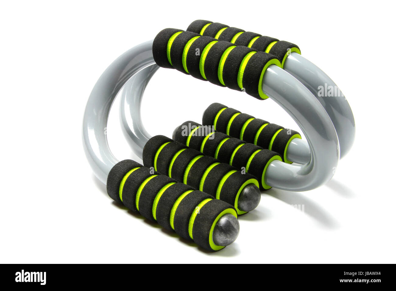 push up bar on the white background Stock Photo - Alamy