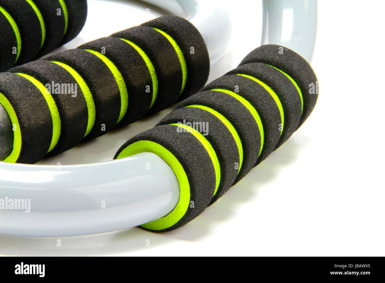 push up bar on the white background Stock Photo - Alamy