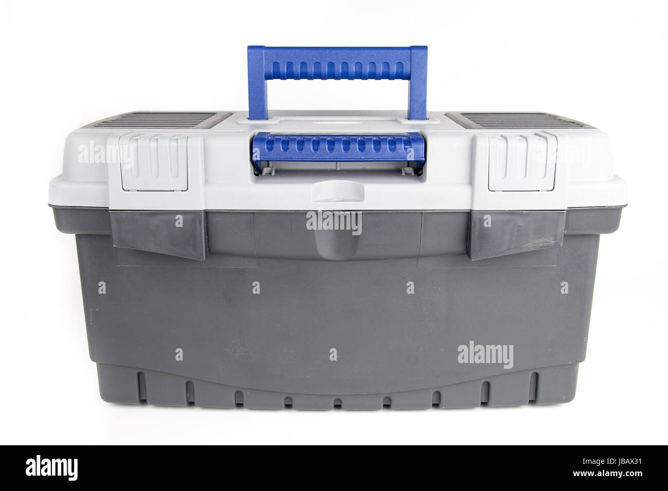 Toolbox isolated on white background Stock Photo - Alamy