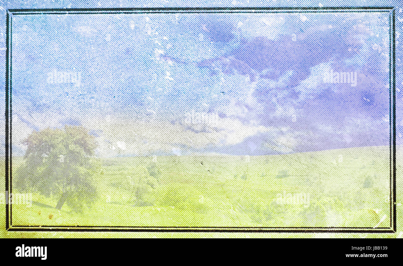 Vintage painted spring background Stock Photo - Alamy