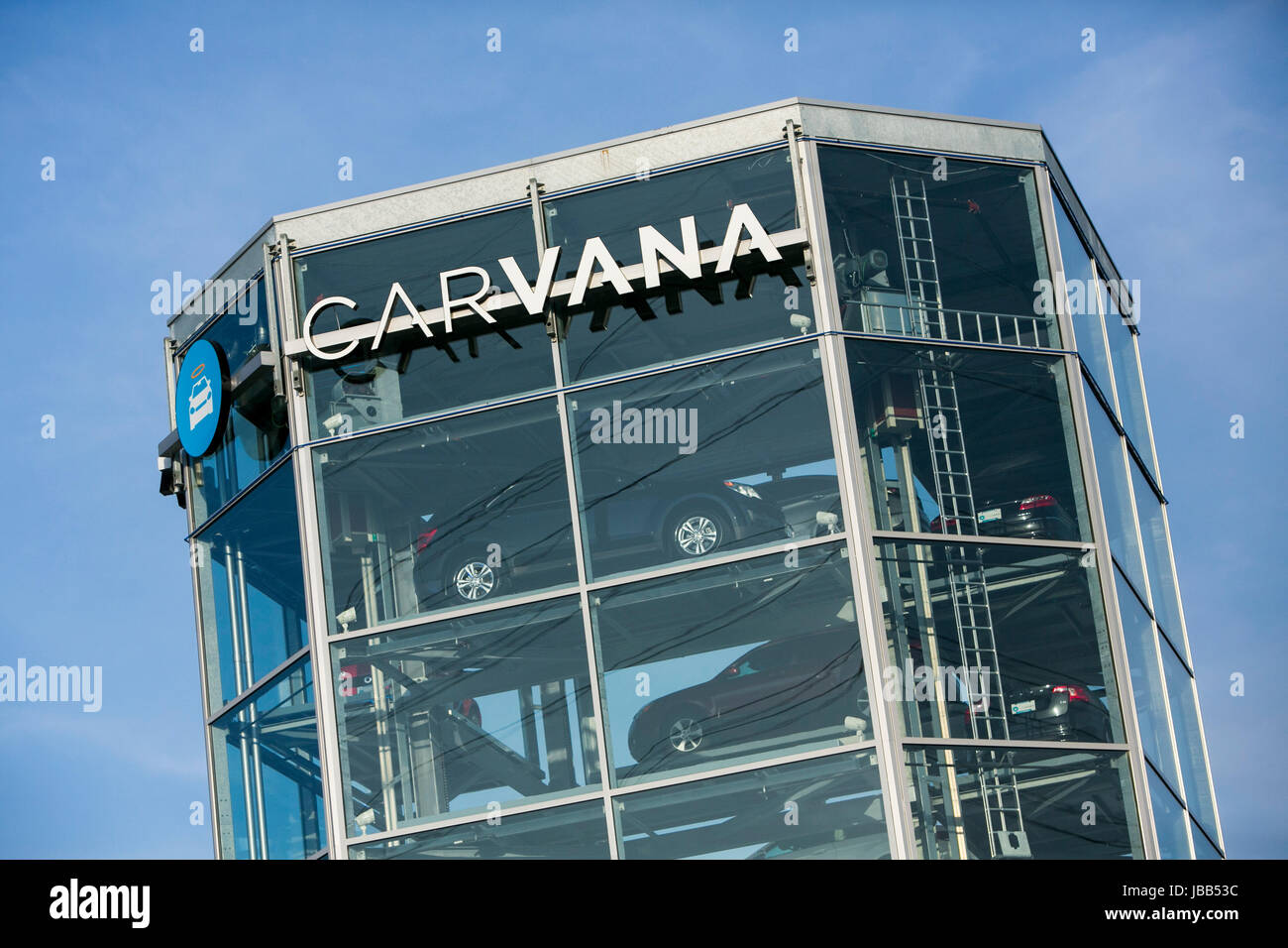 A Carvana car vending machine location in Houston, Texas, on May 27, 2017 Stock Photo Alamy