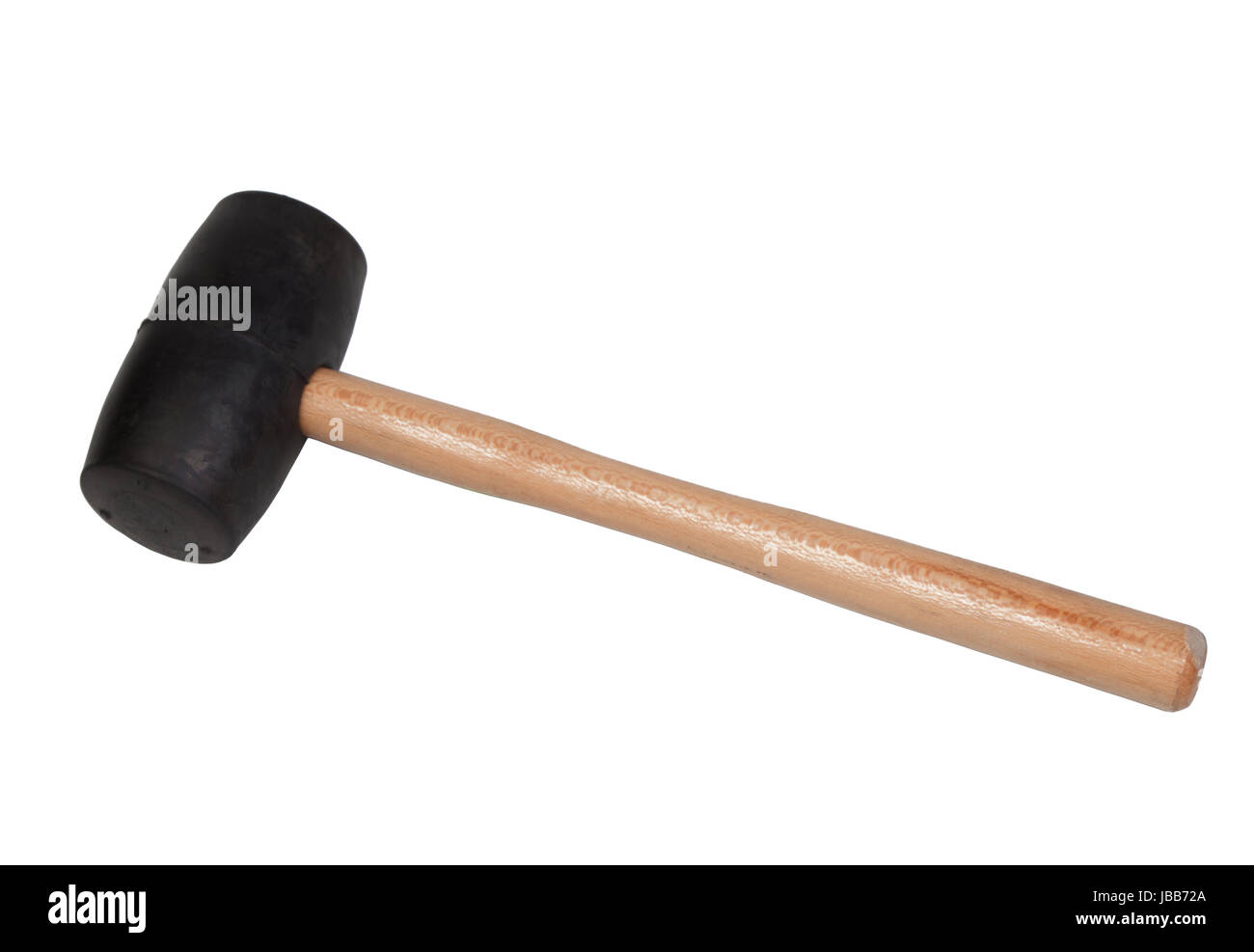 A mallet building tool isolated on white background Stock Photo Alamy