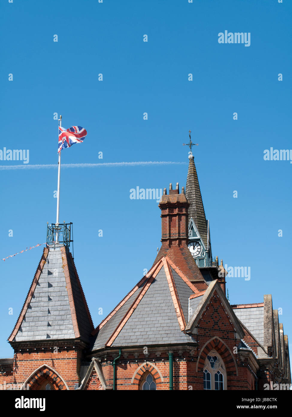 Wokingham Borough Council old Victorian town hall building