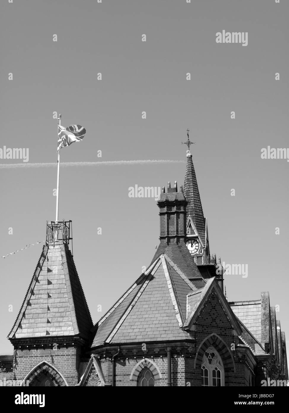 Wokingham Borough Council old Victorian town hall building