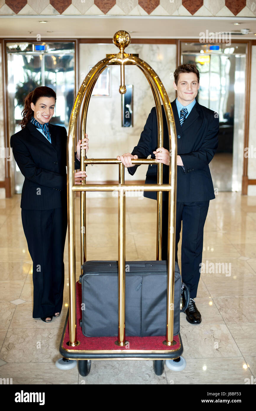 Luggage Concierge Service High Resolution Stock Photography and Images ...