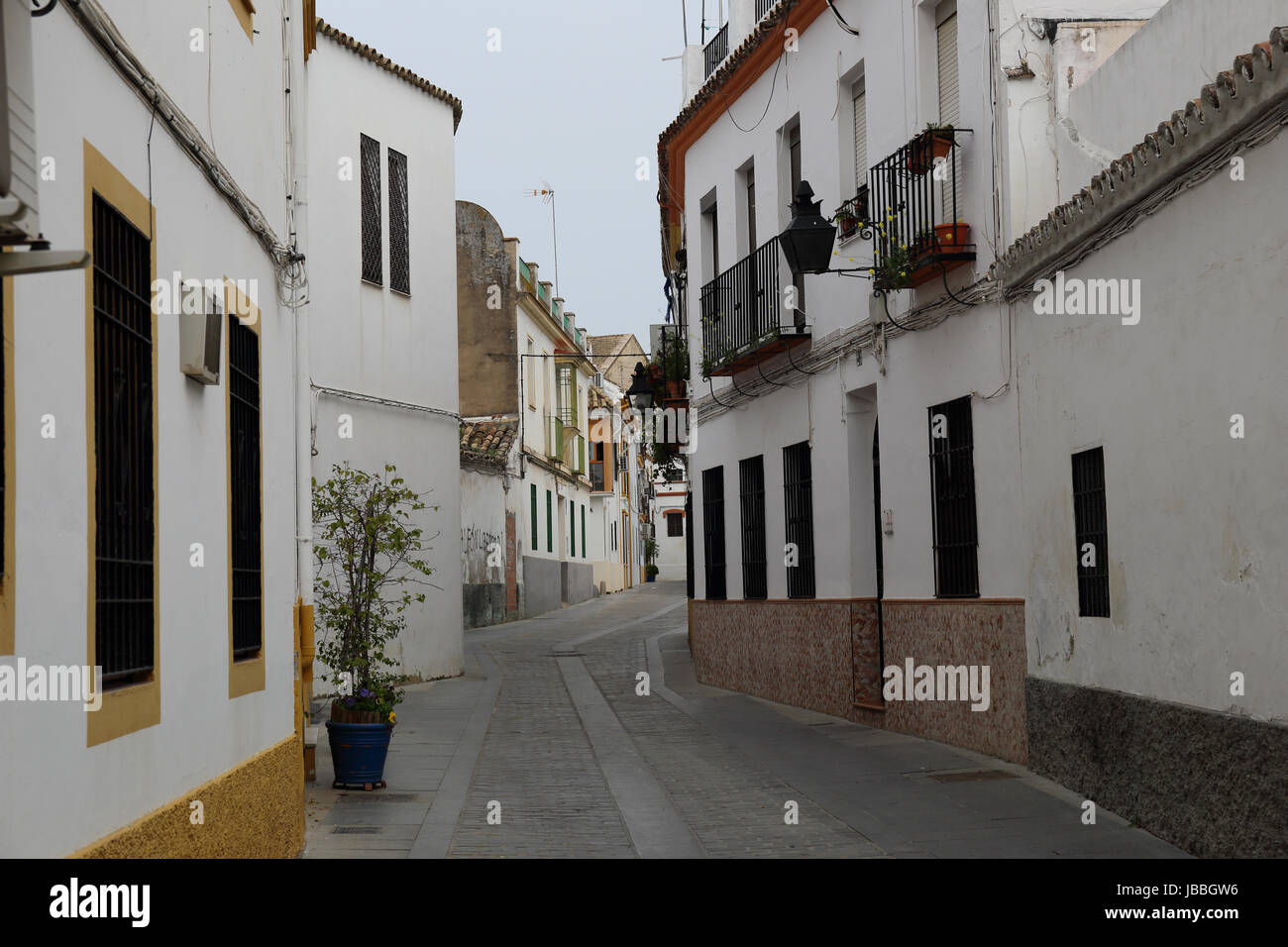 The charming streets in the old town of Cordoba, Andalusia, Spain Stock Photo