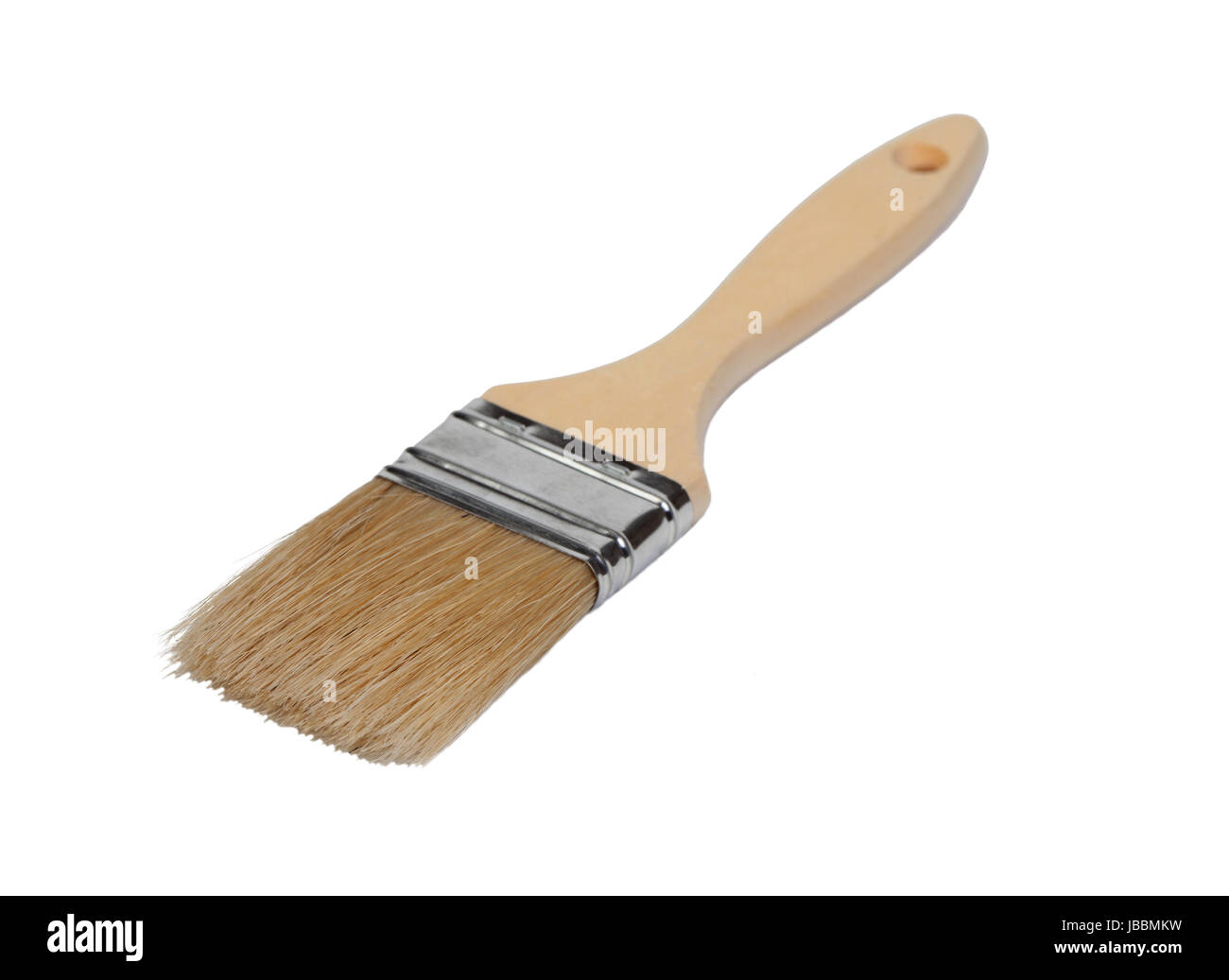 Clean paint brush isolated on a white background Stock Photo Alamy