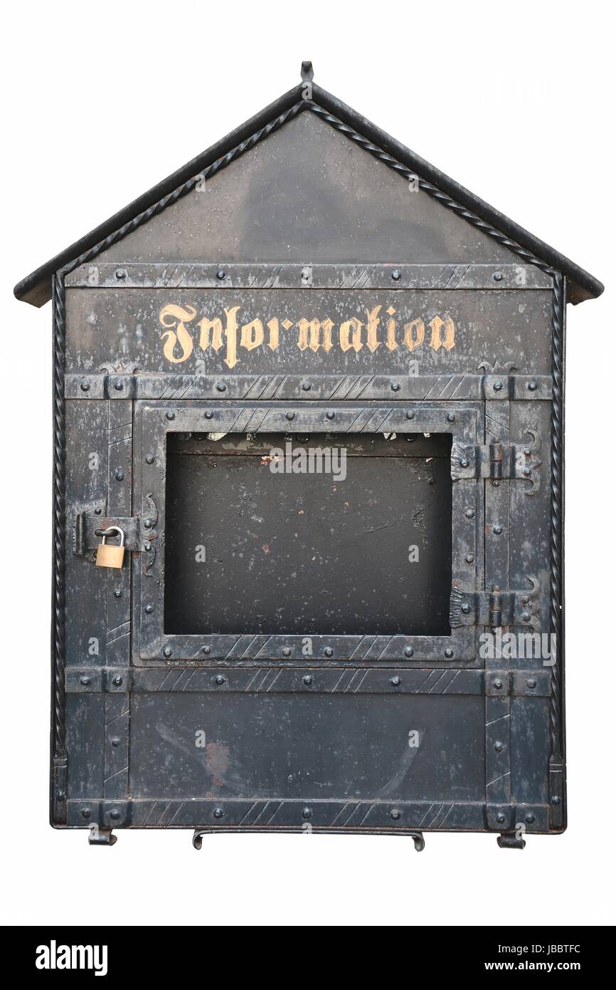 The information box hi-res stock photography and images - Alamy