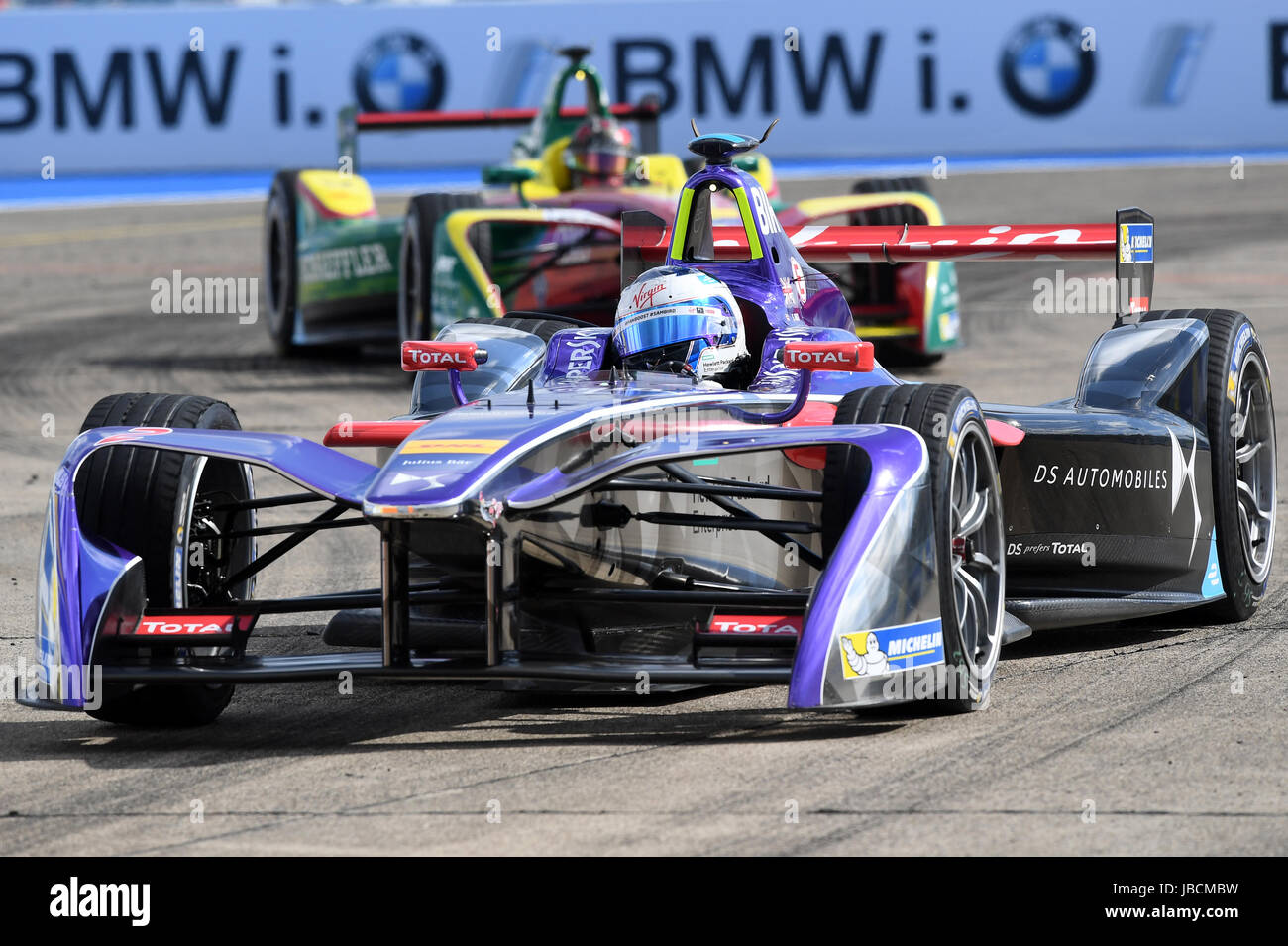Virgin Racing Sam Bird Berlin, Germany. 10th June, 2017. Britain's Sam Bird of the Virgin ...