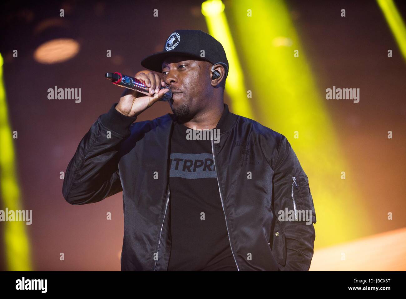 Dizzy Rascal Brighton June 2017 manchester airport hi-res stock photography and images - Alamy