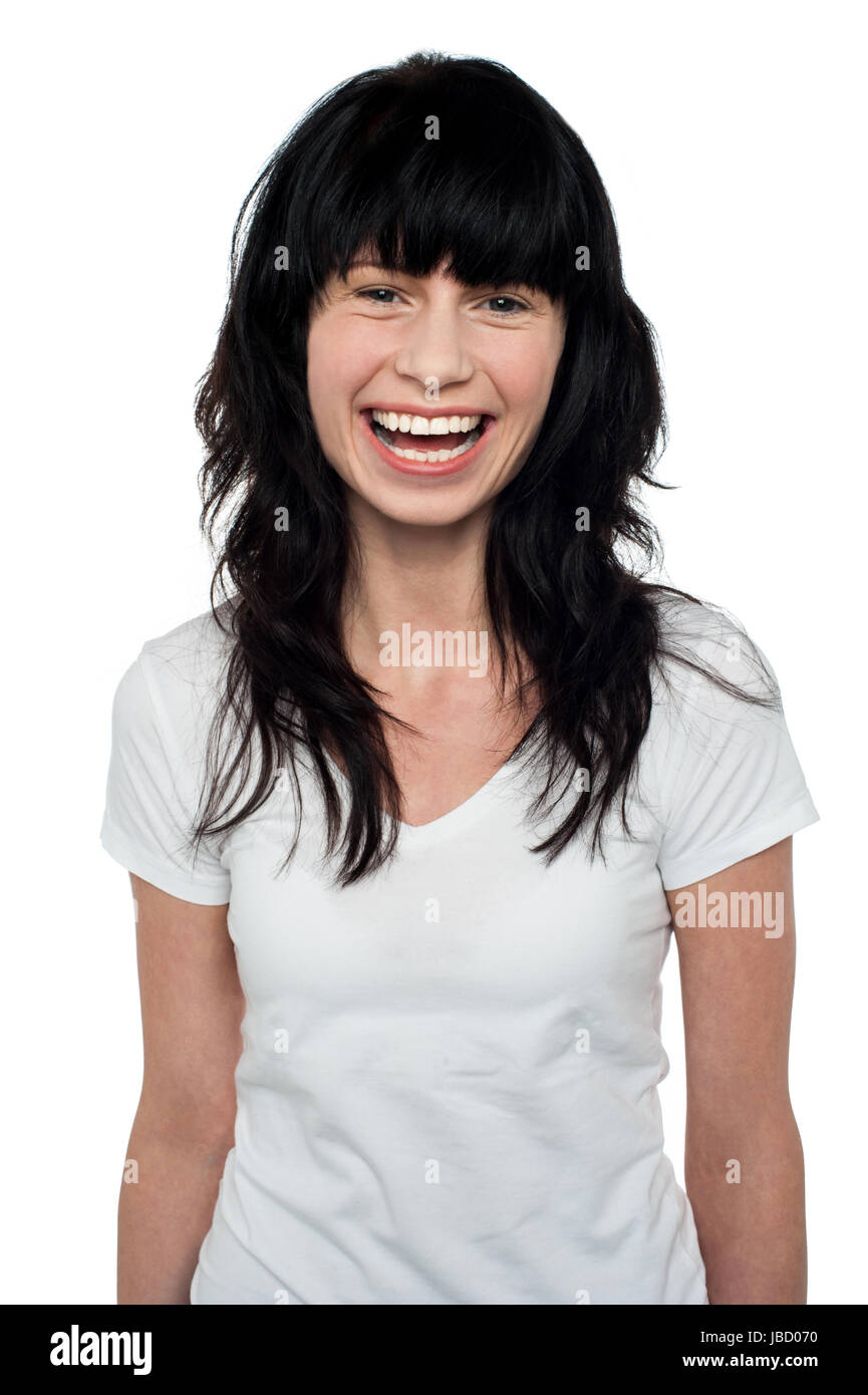 Woman flashing hi-res stock photography and images - Alamy